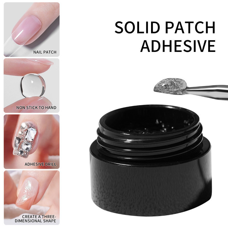 Nail Art Quotes - 3 pezzi/set punte per unghie solide