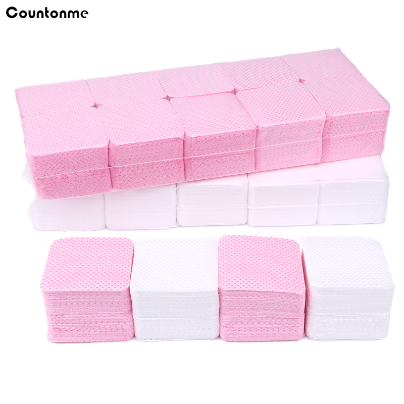 Nail Art Remover - 1000 pezzi di cotone per rimuovere