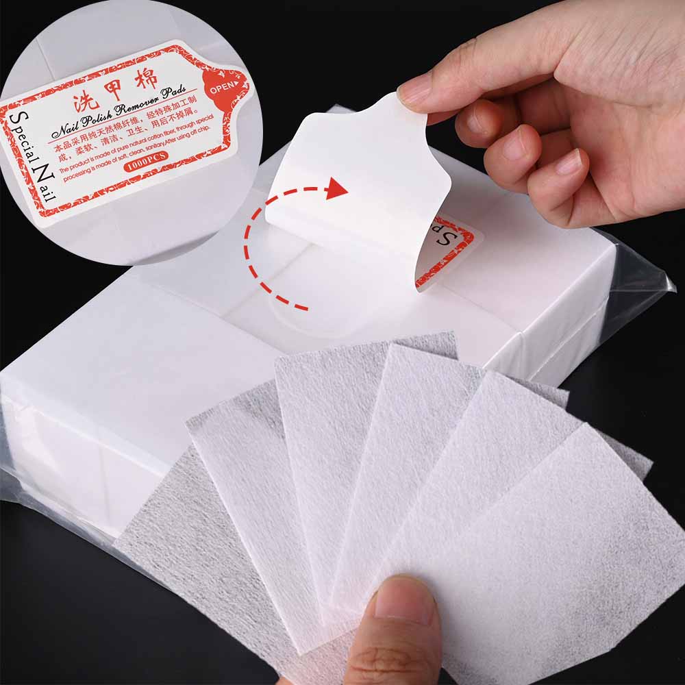 Nail Art Remover - 100/3000 Pezzi di Panni Professionali per