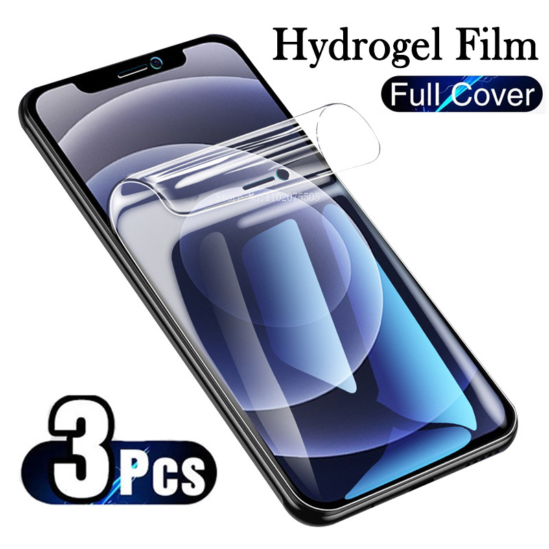 Nail Art Xs - 3PCS Soft Hydrogel Film per iPhone