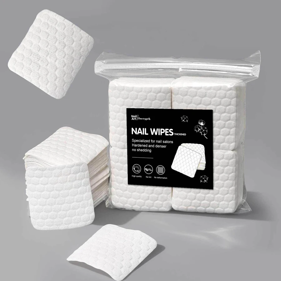 Nail Art Remover - 200 Pezzi Salviette Senza Pelucchi per