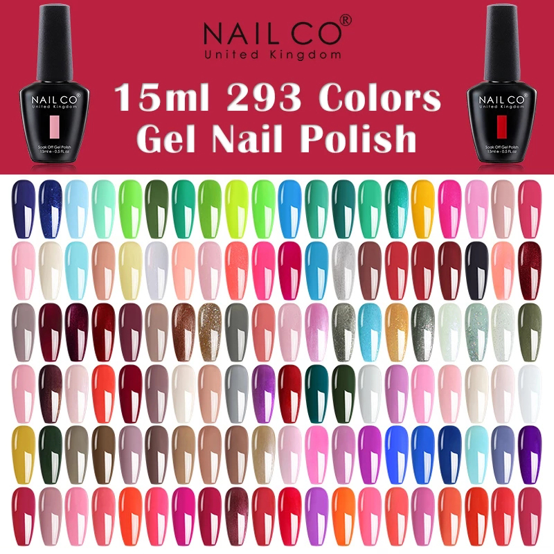 Nail Art One Piece - NAILCO 15ml Nero Bianco Rosso Rosa
