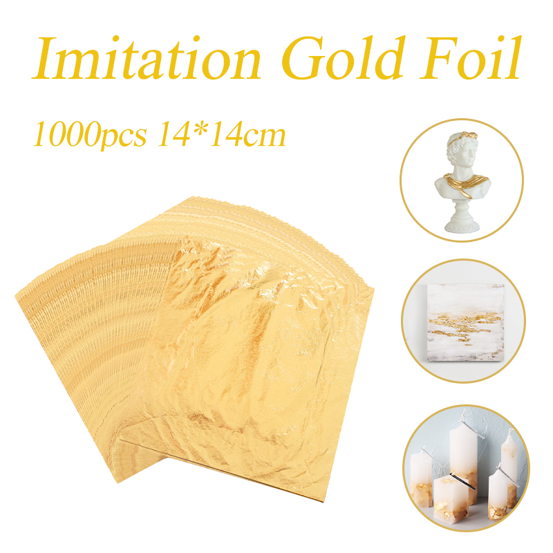 Nail Art Gold - Imitazione Foglia Oro Foglio di Lenzuola