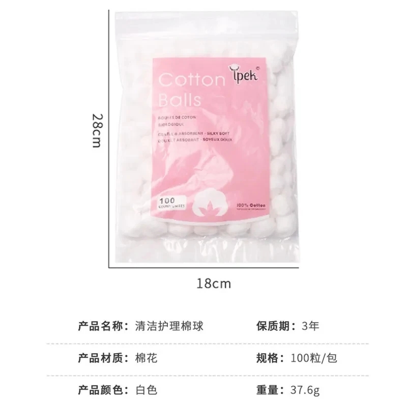 100 pezzi di palline di cotone - Nail Art Remover recensione e prezzo
