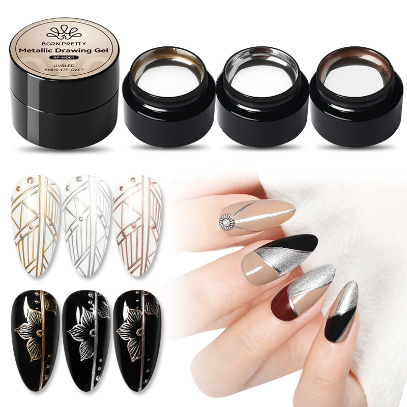 BORN PRETTY 5ML Super Silver M - Nail Art Chrome recensione e prezzo