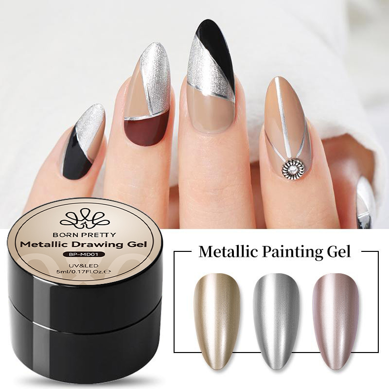 BORN PRETTY 5ML Super Silver M - Nail Art Chrome recensione e prezzo