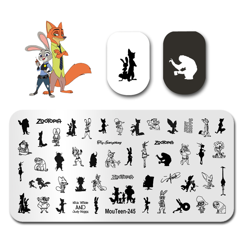 MouTeen-245 Disney ZooTopia Ni - Nail Art Zootopia recensione e prezzo
