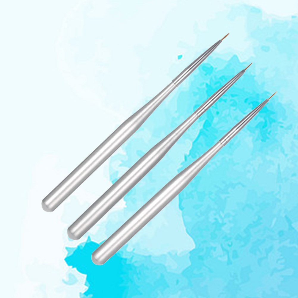 Set di 3 Pennelli per Nail Art - Nail Art Brush Set recensione e prezzo