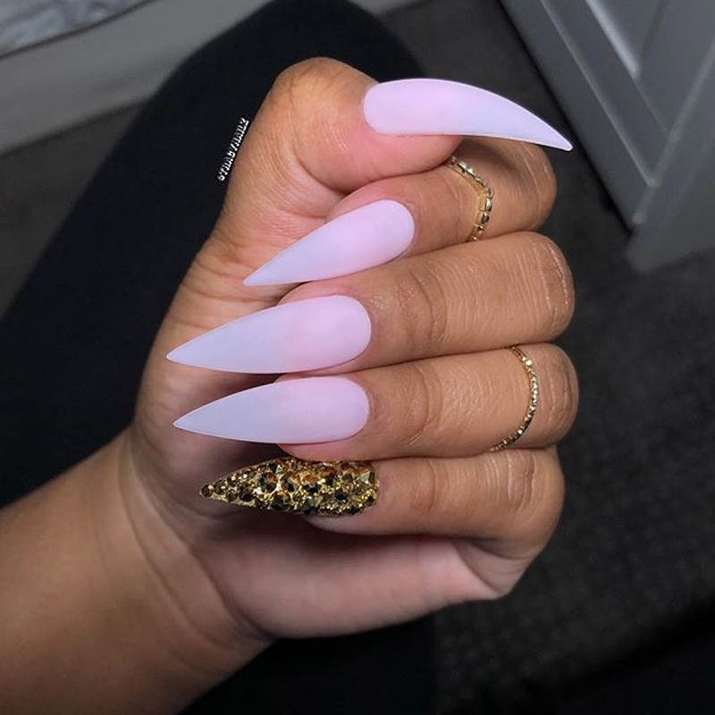 500 pz/lotto Lungo Mandorla Tr - Nail Art Xs recensione e prezzo