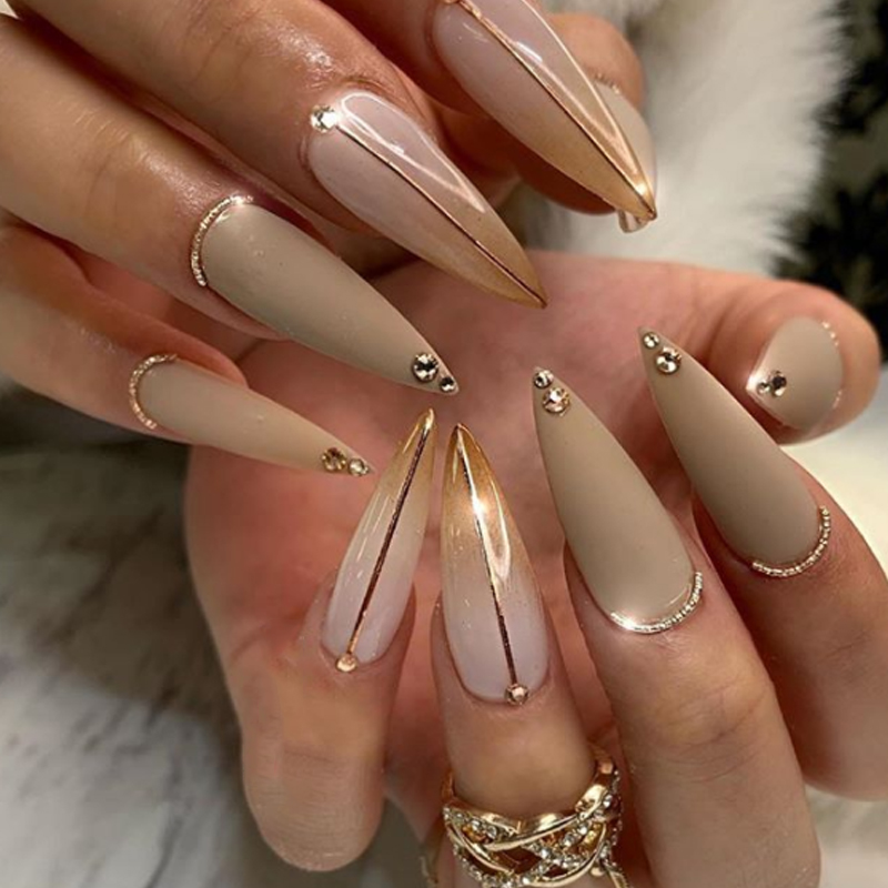 500 pz/lotto Lungo Mandorla Tr - Nail Art Xs recensione e prezzo