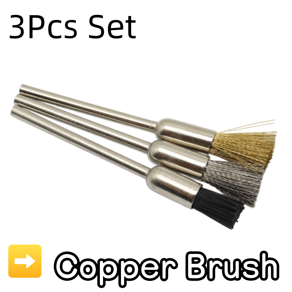 Set di 3 Spazzole per Pulizia  - Nail Art Brush Set recensione e prezzo