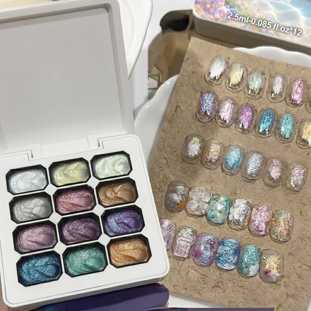 Set di Gel per Unghie Aurora i - Nail Art Chrome recensione e prezzo