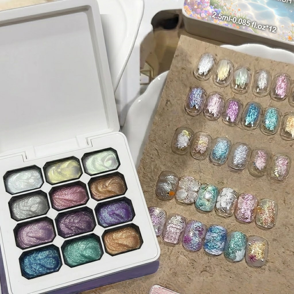 Set di Gel per Unghie Aurora i - Nail Art Chrome recensione e prezzo