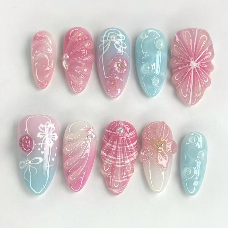 24 Pezzi Unghie Finte a Mandor - Nail Art Xs recensione e prezzo