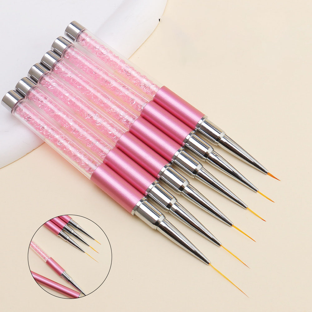 Set di 6 Pennelli Acrilici per - Nail Art Brush Set recensione e prezzo