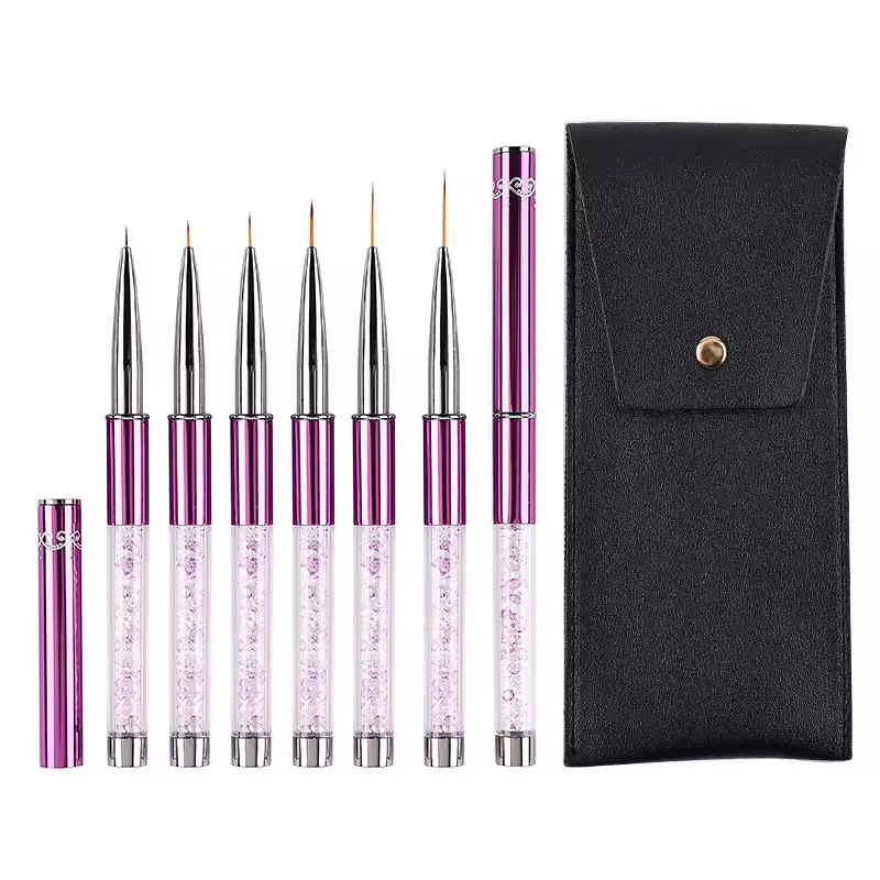 Set di 6 Pennelli Acrilici per - Nail Art Brush Set recensione e prezzo