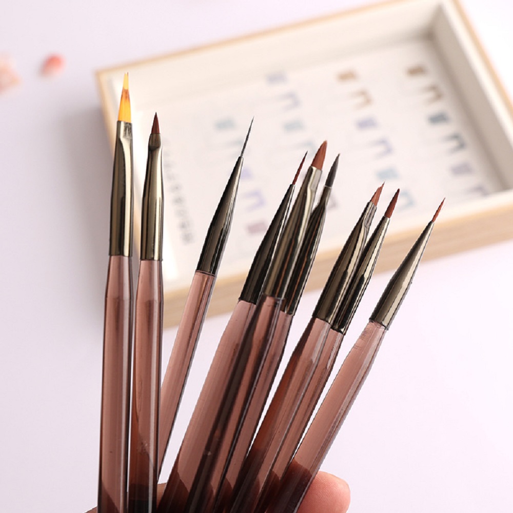 Set di 9 Pennelli per Nail Art - Nail Art Brush Set recensione e prezzo