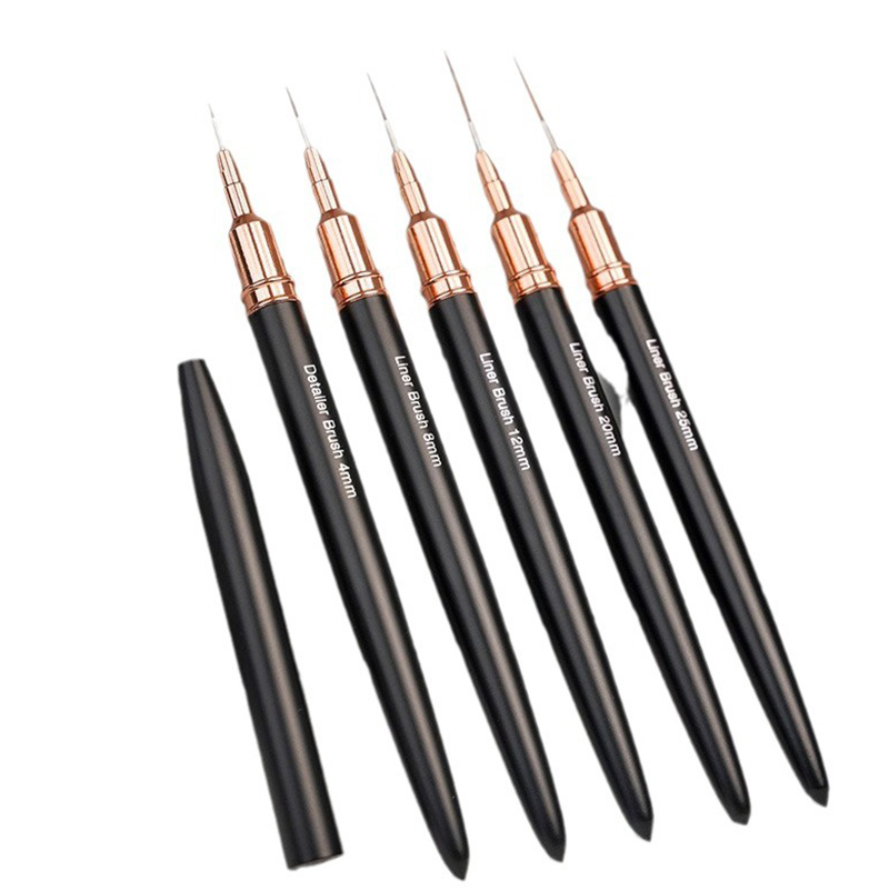 Z. Set di 5 Pennelli Professio - Nail Art Brush Set recensione e prezzo