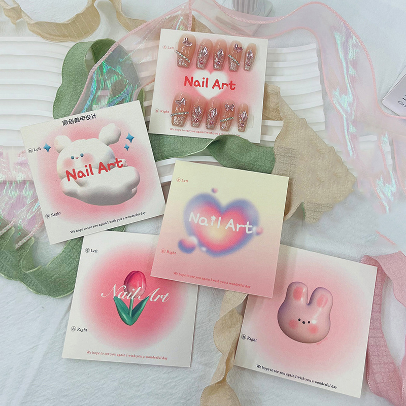 50 Pz 6.5x6.5 cm 8x8 cm Presse - Nail Art Quotes recensione e prezzo
