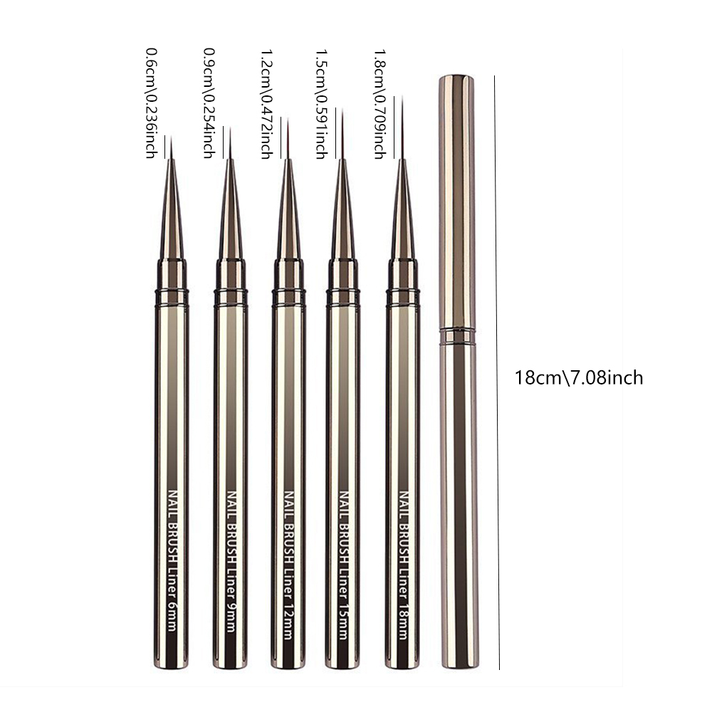 Set di pennelli professionali  - Nail Art Brush Set recensione e prezzo