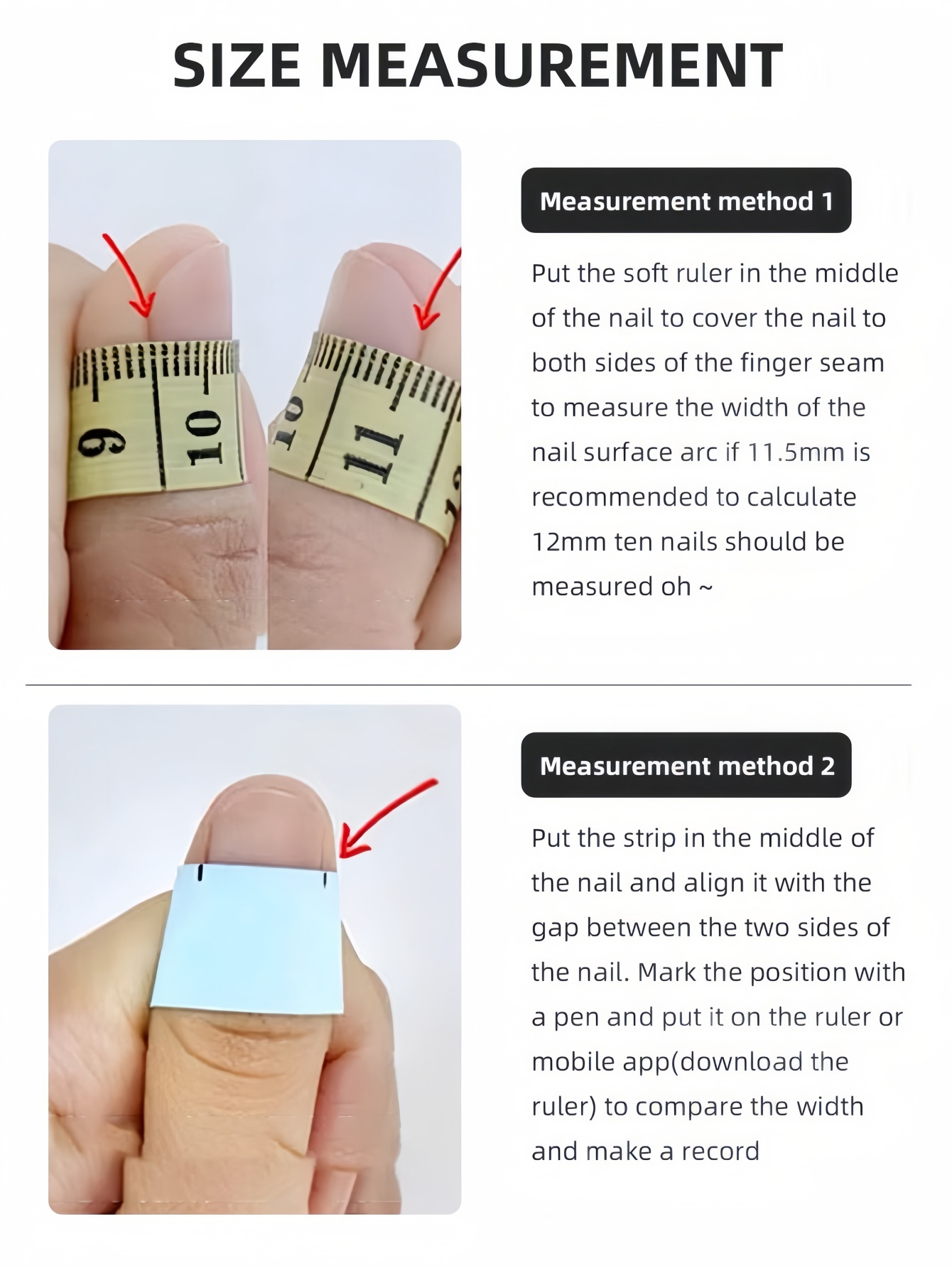 Set da 10 pezzi di punte per m - Nail Art Xs recensione e prezzo