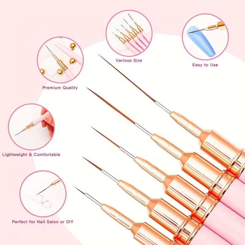 Set di 15 Pennelli Professiona - Nail Art Brush Set recensione e prezzo