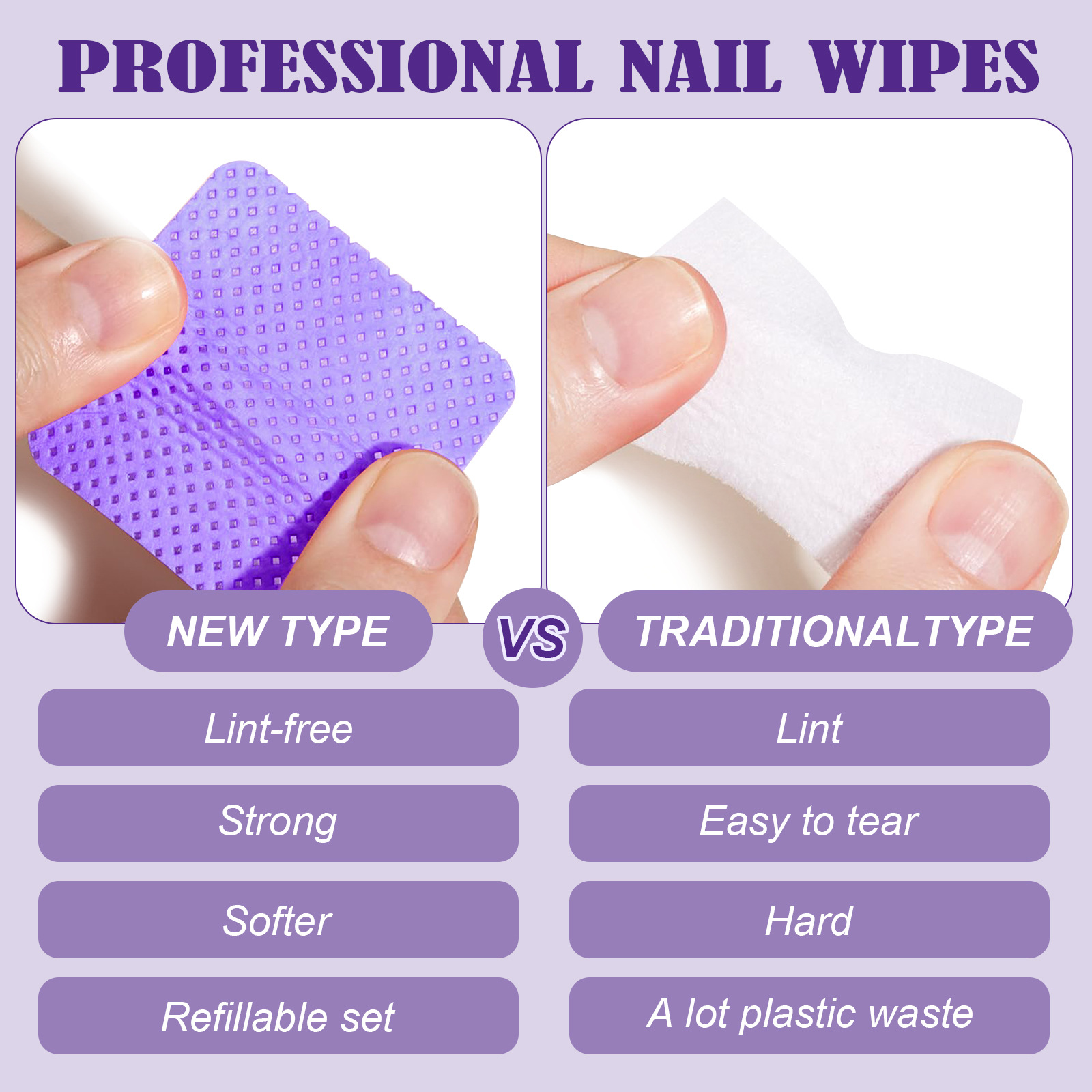 630/1200 pz Salviette per Ungh - Nail Art Remover recensione e prezzo