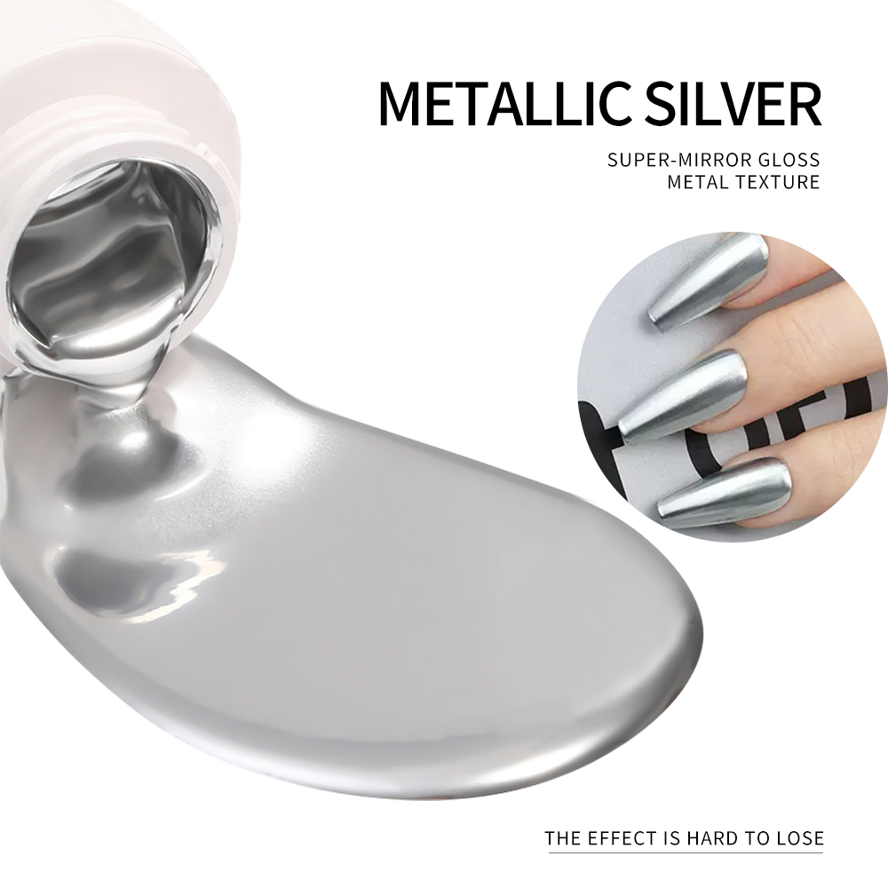 Smalto Gel Metallizzato Argent - Nail Art Chrome recensione e prezzo