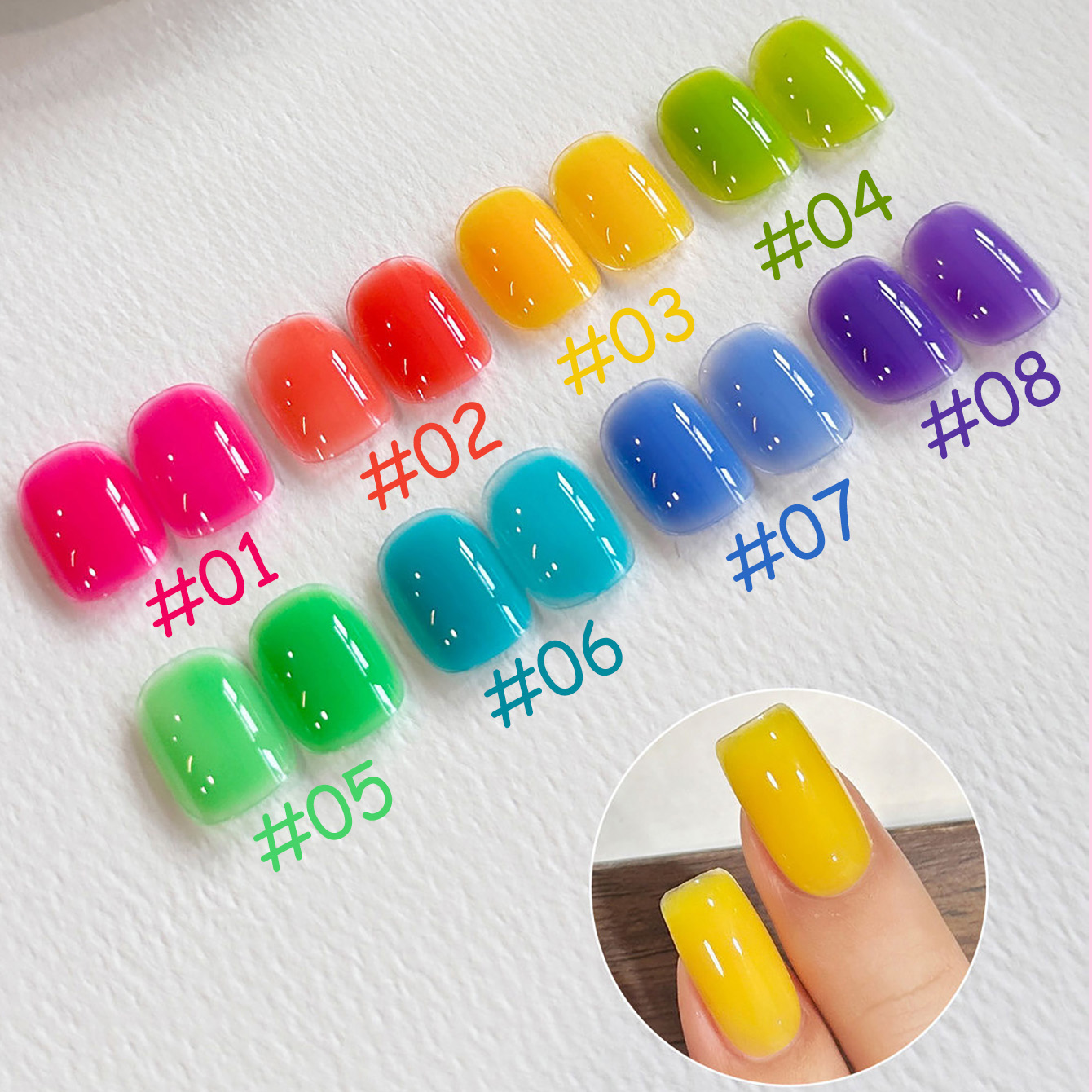 1 pz Smalto Semipermanente Gel - Nail Art Ice Blue recensione e prezzo