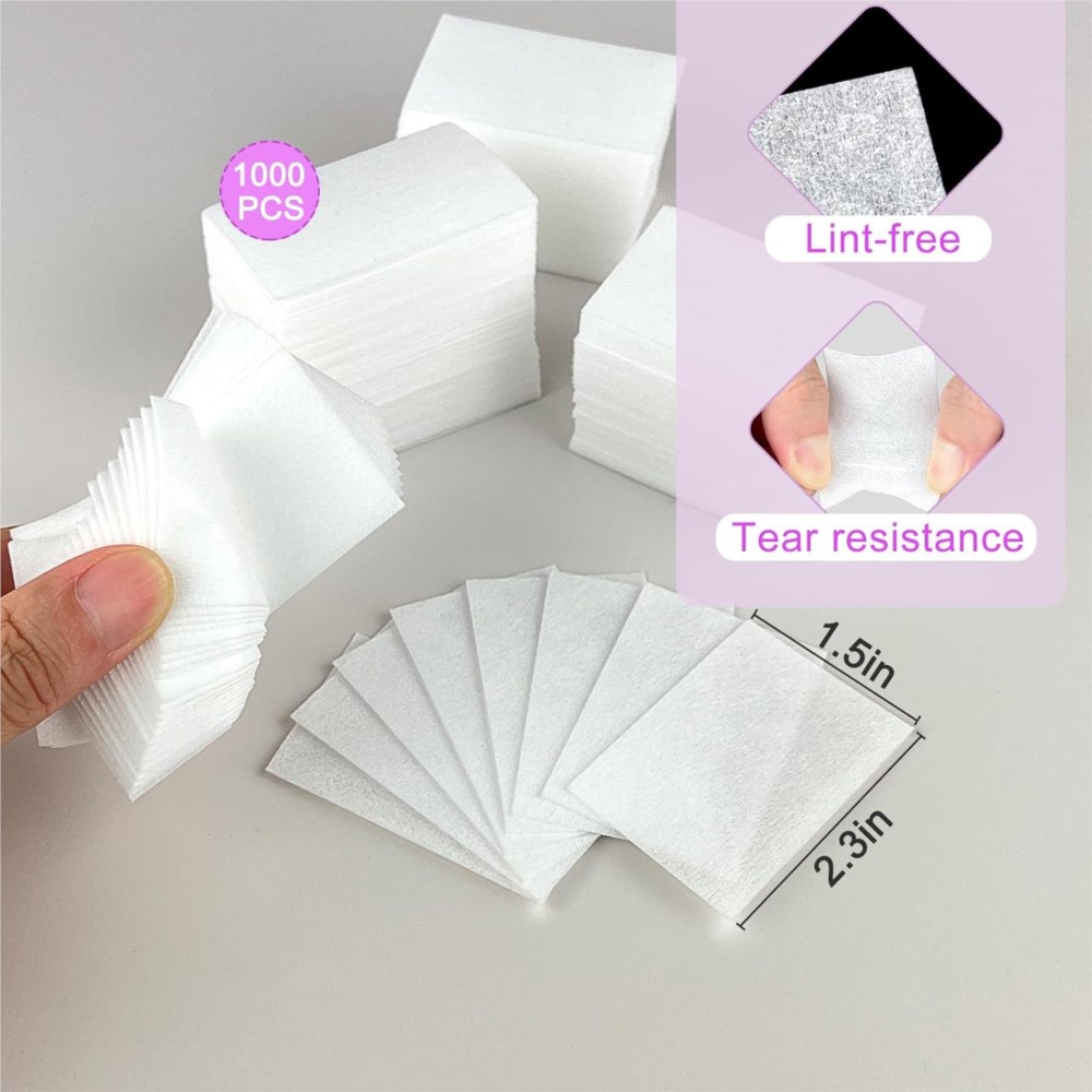 1000 pz. salviette per unghie  - Nail Art Remover recensione e prezzo