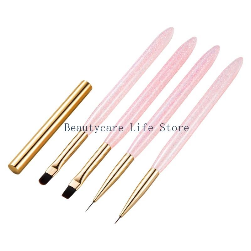 652C Facile da usare - Nail Art Brush Set recensione e prezzo
