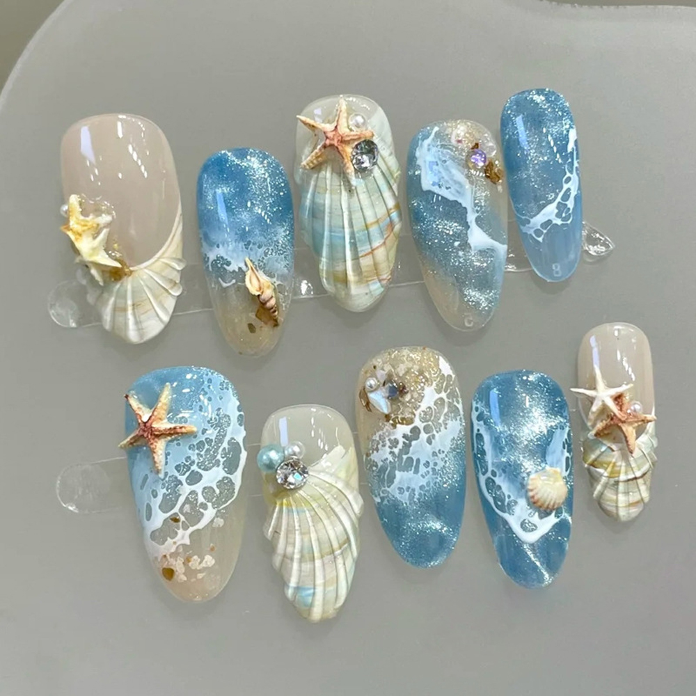 10 pz. Unghie Finte Adesive a  - Nail Art Xs recensione e prezzo