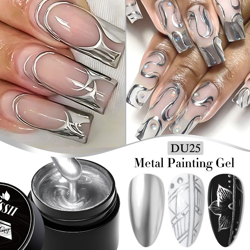 Gel per Unghie Metallizzato 8m - Nail Art Chrome recensione e prezzo