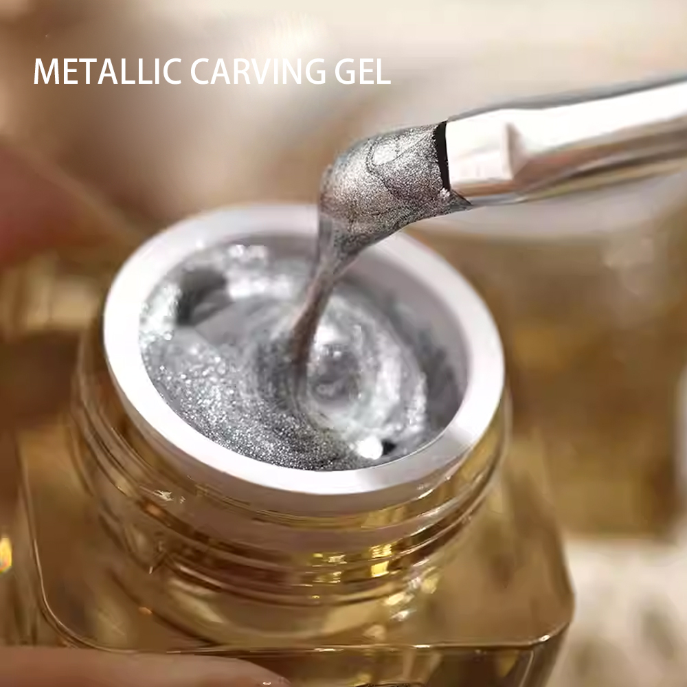 Gel Metallico per Intaglio 3D  - Nail Art Gold recensione e prezzo