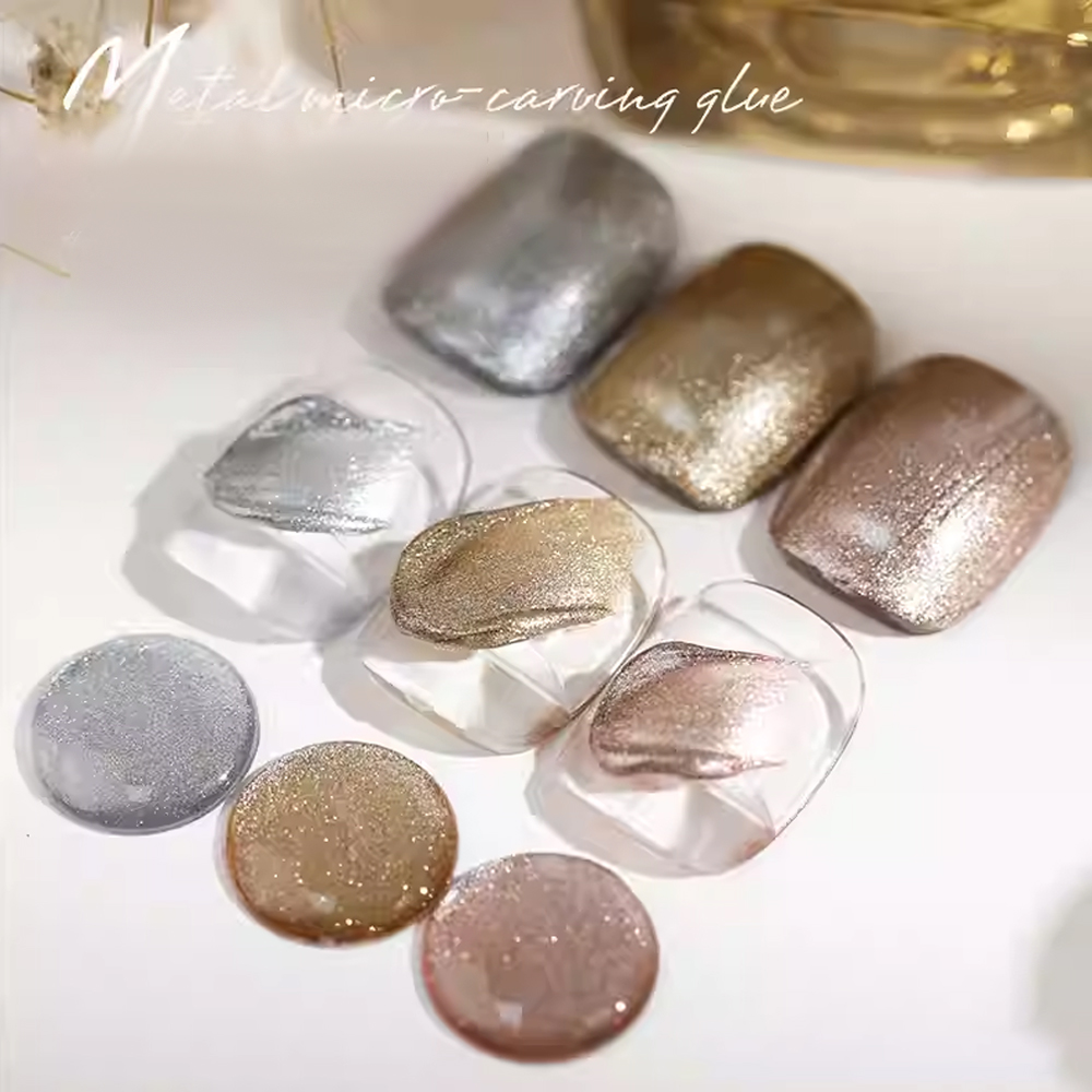 Gel Metallico per Intaglio 3D  - Nail Art Gold recensione e prezzo