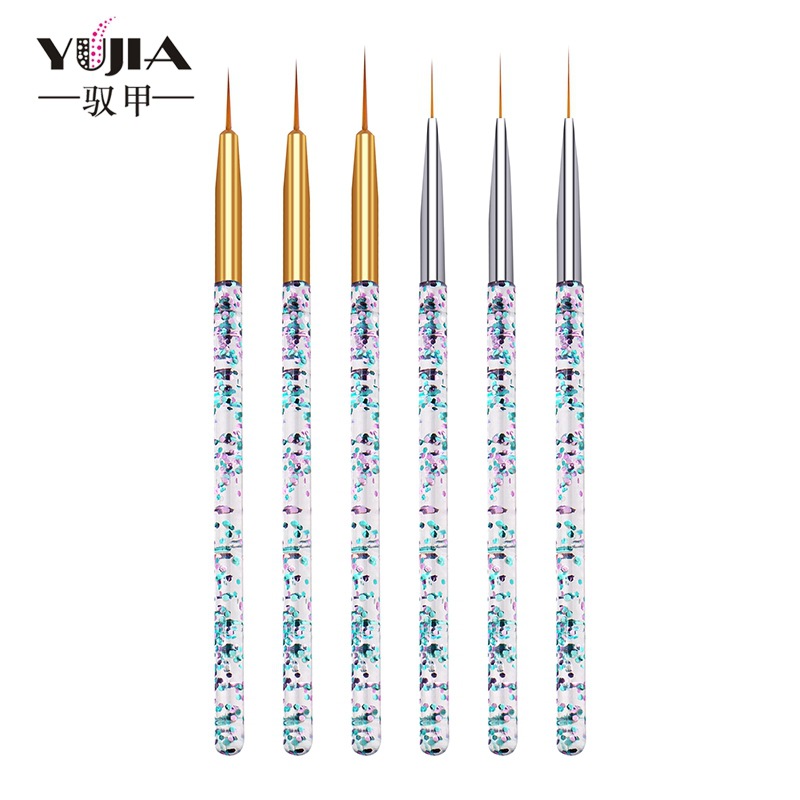 Set da 3 Pennelli Trasparenti  - Nail Art Brush Set recensione e prezzo