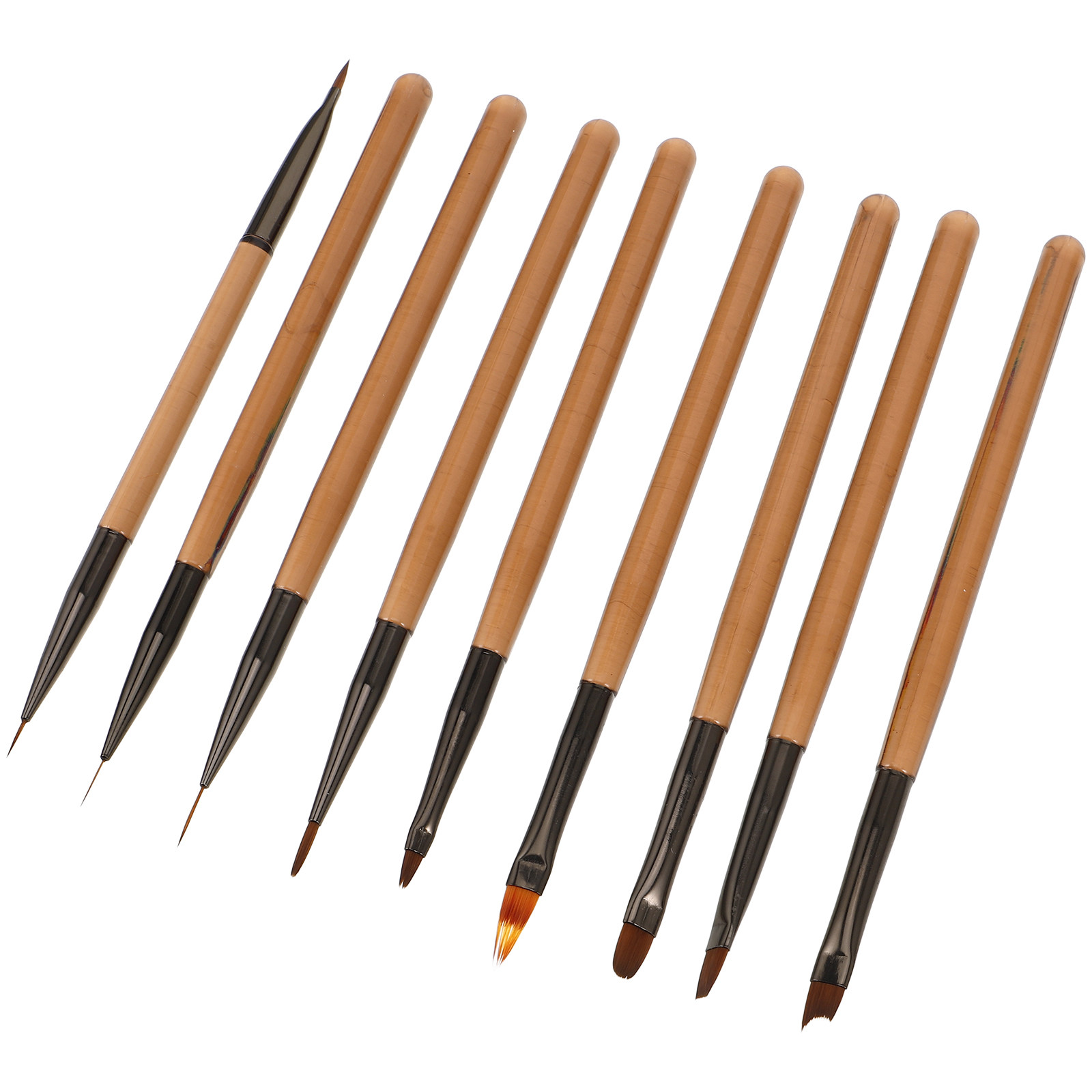 1 Set di Pennelli Eleganti per - Nail Art Brush Set recensione e prezzo
