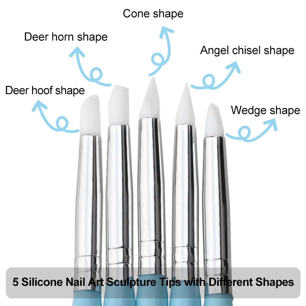 Set di 1/3/5/6 Pennelli per Na - Nail Art Brush Set recensione e prezzo