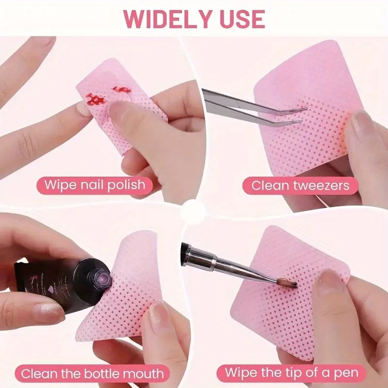 20/600pcs Lint-Free Nail Wipes - Nail Art Remover recensione e prezzo